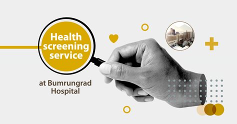 Health screening service at Bumrungrad Hospital